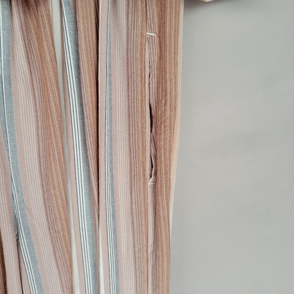 L Space Paulina Harmony Stripe Strapless Cover Up Jumpsuit S - Picture 11 of 13